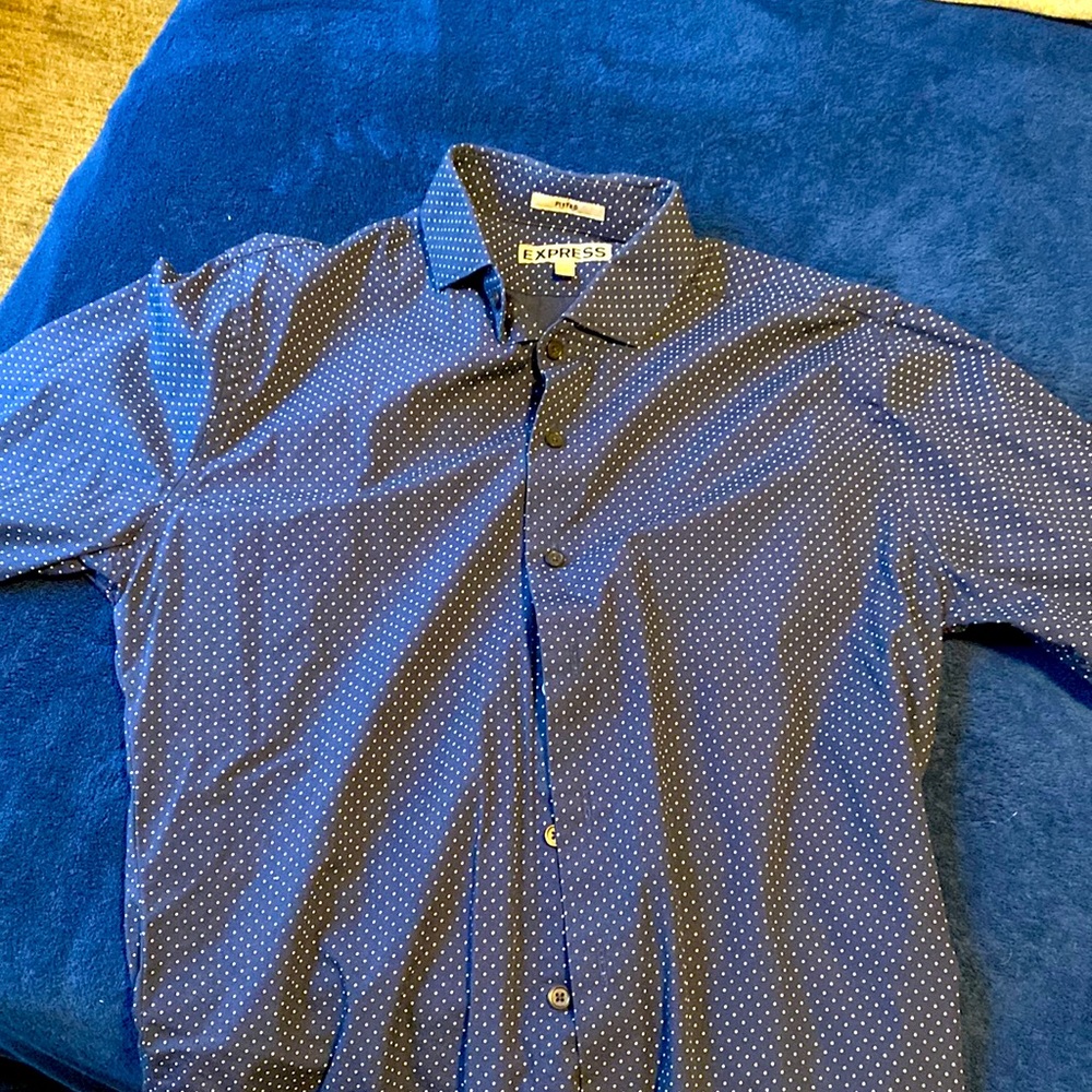 Blue Expeess Dress Shirt
